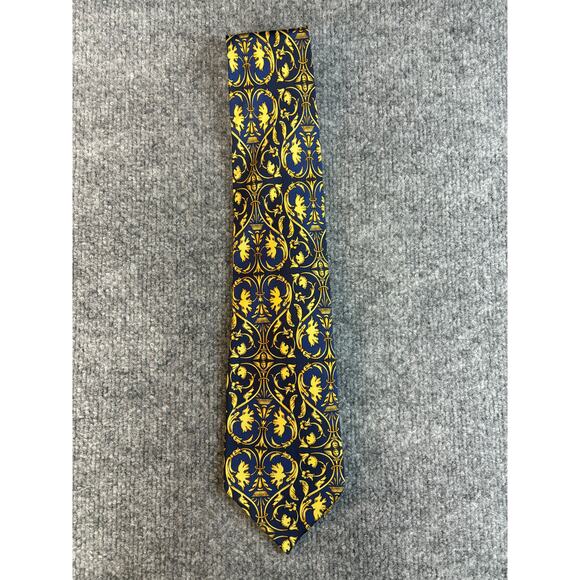 Gianni Versace 100% Silk Baroque Atelier Luxury Necktie Made in Italy 1990s - Picture 1 of 6